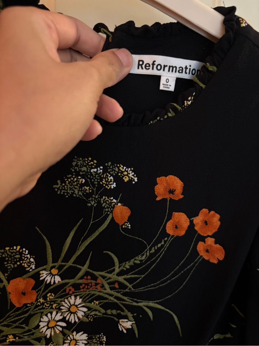 Reformation Addaline dress size 0 - Doctor Who - Picture 2 of 3